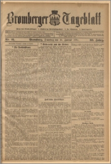 Bromberger Tageblatt. J. 33, 1909, nr 21