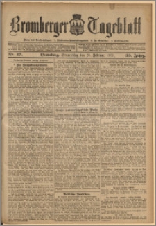 Bromberger Tageblatt. J. 33, 1909, nr 47