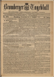 Bromberger Tageblatt. J. 33, 1909, nr 294