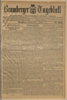 Bromberger Tageblatt. J. 34, 1910, nr 7