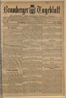 Bromberger Tageblatt. J. 34, 1910, nr 13