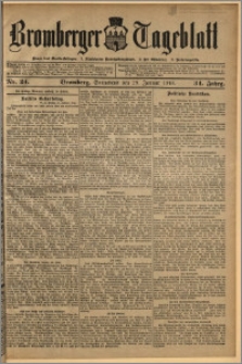 Bromberger Tageblatt. J. 34, 1910, nr 24