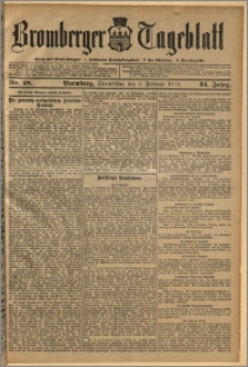 Bromberger Tageblatt. J. 34, 1910, nr 28