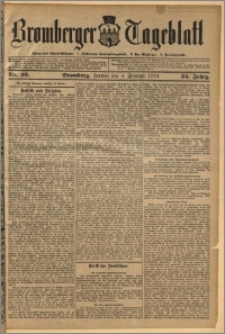Bromberger Tageblatt. J. 34, 1910, nr 29