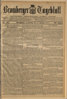 Bromberger Tageblatt. J. 34, 1910, nr 34