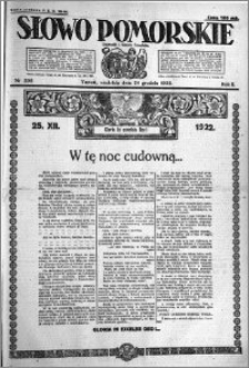Słowo Pomorskie 1922.12.24 R.2 nr 296