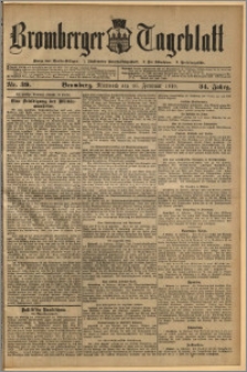 Bromberger Tageblatt. J. 34, 1910, nr 39