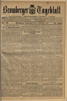 Bromberger Tageblatt. J. 34, 1910, nr 46