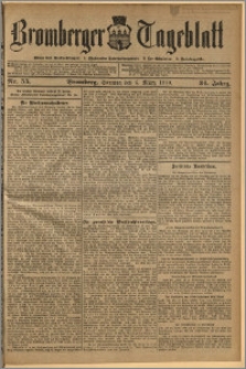 Bromberger Tageblatt. J. 34, 1910, nr 55