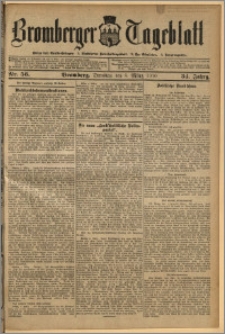 Bromberger Tageblatt. J. 34, 1910, nr 56
