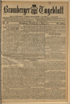 Bromberger Tageblatt. J. 34, 1910, nr 57