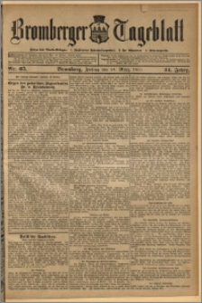 Bromberger Tageblatt. J. 34, 1910, nr 65
