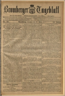 Bromberger Tageblatt. J. 34, 1910, nr 67