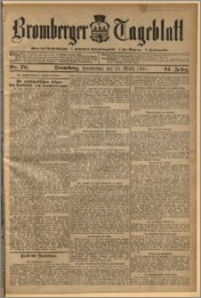 Bromberger Tageblatt. J. 34, 1910, nr 70