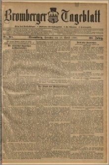 Bromberger Tageblatt. J. 34, 1910, nr 95