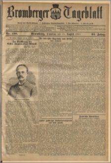 Bromberger Tageblatt. J. 34, 1910, nr 190