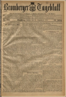 Bromberger Tageblatt. J. 34, 1910, nr 223