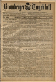 Bromberger Tageblatt. J. 34, 1910, nr 268