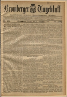 Bromberger Tageblatt. J. 34, 1910, nr 272