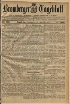 Bromberger Tageblatt. J. 34, 1910, nr 279