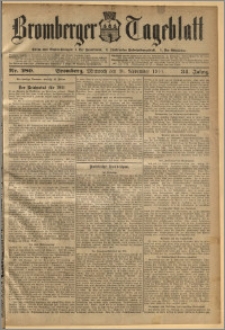 Bromberger Tageblatt. J. 34, 1910, nr 280