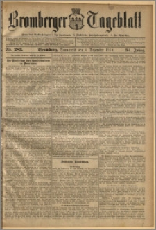 Bromberger Tageblatt. J. 34, 1910, nr 283