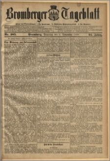 Bromberger Tageblatt. J. 34, 1910, nr 285