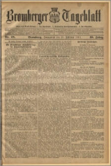 Bromberger Tageblatt. J. 35, 1911, nr 48