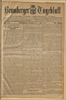 Bromberger Tageblatt. J. 35, 1911, nr 154