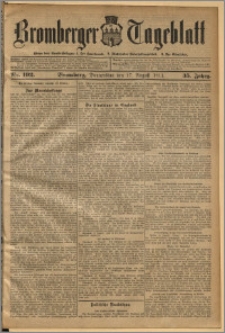 Bromberger Tageblatt. J. 35, 1911, nr 192