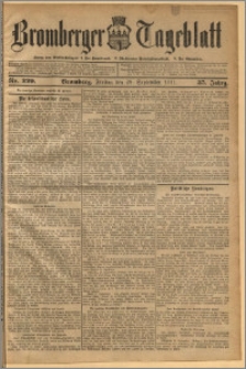 Bromberger Tageblatt. J. 35, 1911, nr 229