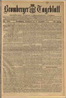 Bromberger Tageblatt. J. 35, 1911, nr 230