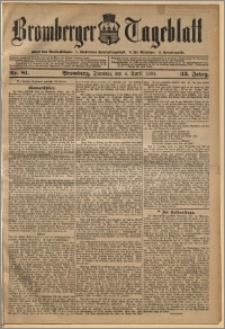 Bromberger Tageblatt. J. 33, 1909, nr 81