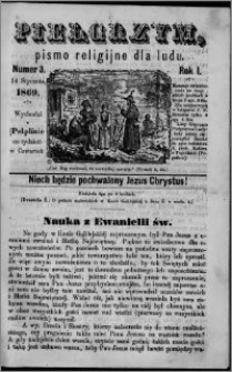 Pielgrzym, pismo religijne dla ludu 1869 rok I nr 3