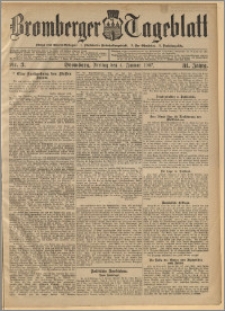 Bromberger Tageblatt. J. 31, 1907, nr 3