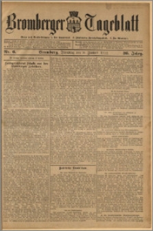 Bromberger Tageblatt. J. 36, 1912, nr 6