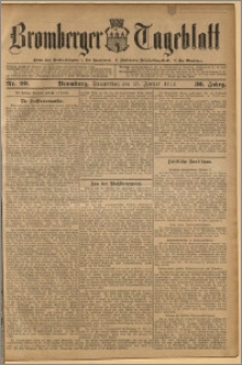 Bromberger Tageblatt. J. 36, 1912, nr 20