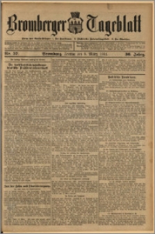 Bromberger Tageblatt. J. 36, 1912, nr 57