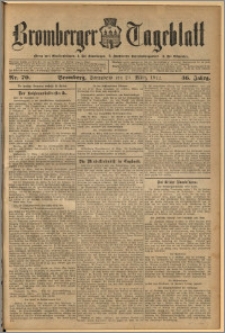 Bromberger Tageblatt. J. 36, 1912, nr 70