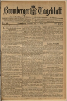 Bromberger Tageblatt. J. 36, 1912, nr 94