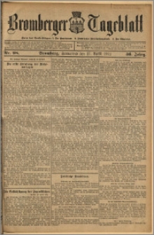 Bromberger Tageblatt. J. 36, 1912, nr 98