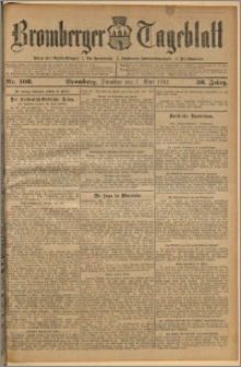 Bromberger Tageblatt. J. 36, 1912, nr 106