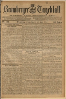 Bromberger Tageblatt. J. 36, 1912, nr 142