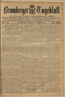 Bromberger Tageblatt. J. 36, 1912, nr 181