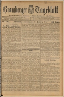 Bromberger Tageblatt. J. 36, 1912, nr 226