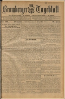 Bromberger Tageblatt. J. 36, 1912, nr 291