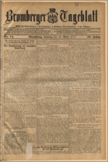 Bromberger Tageblatt. J. 37, 1913, nr 74