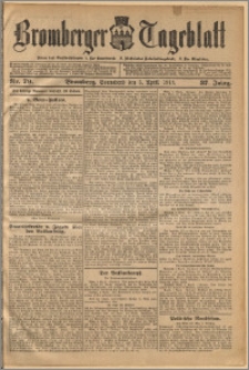 Bromberger Tageblatt. J. 37, 1913, nr 79