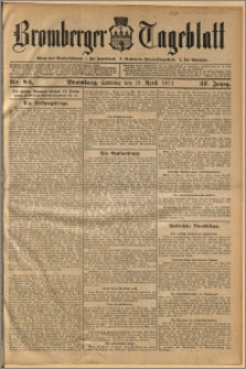 Bromberger Tageblatt. J. 37, 1913, nr 86