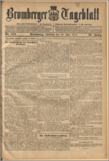 Bromberger Tageblatt. J. 37, 1913, nr 133